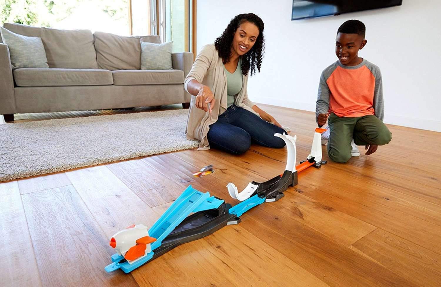 Hot Wheels Track Builder Rocket Launch Challenge FLK60
