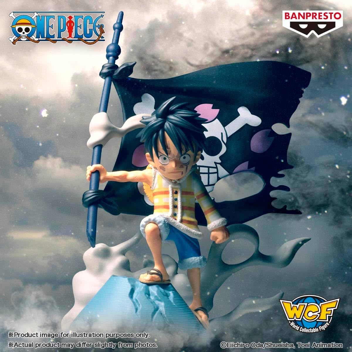 Banpresto One Piece World Collectable Figure Log Stories Monkey.D.Luffy BP89295P