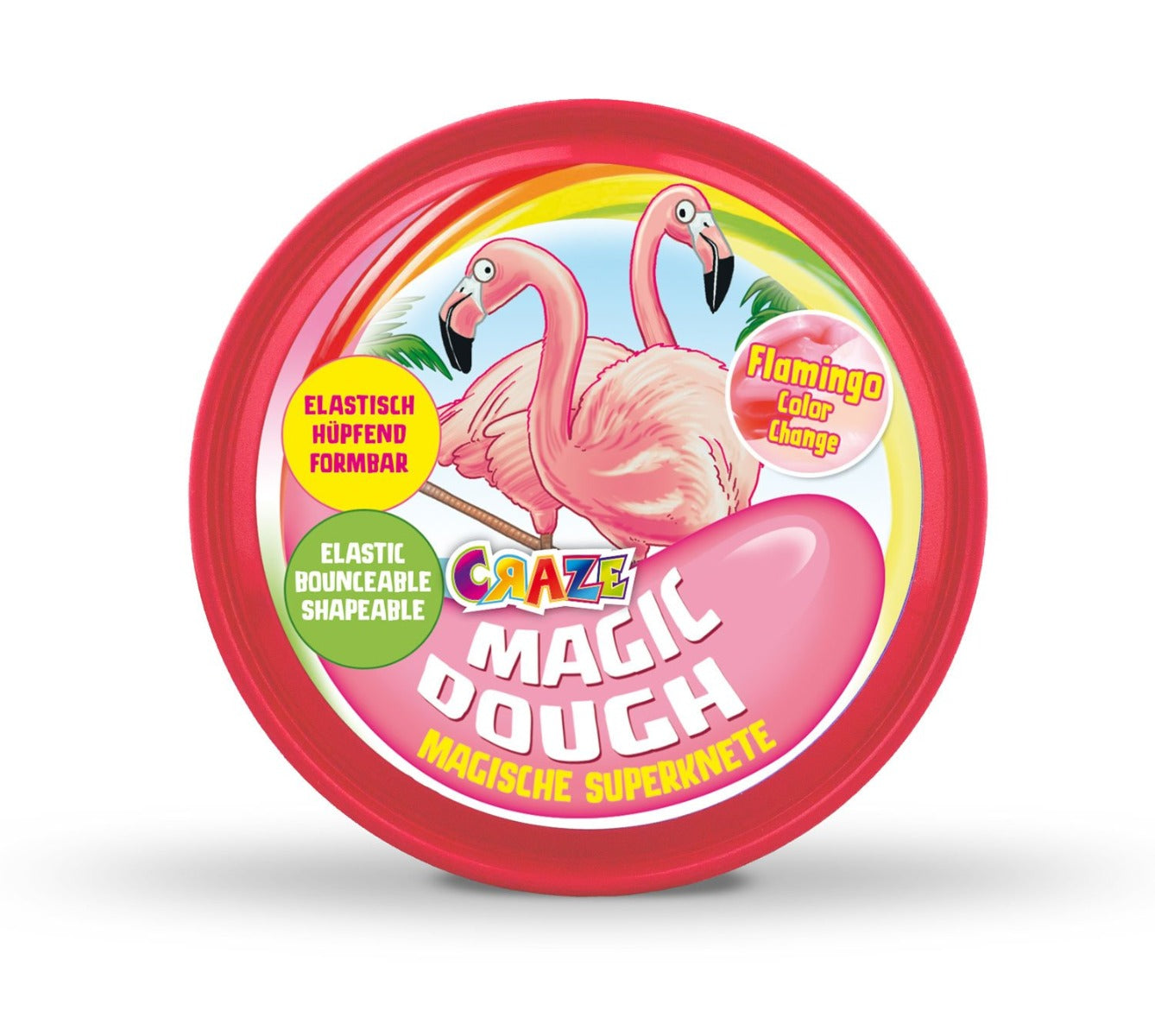 CRAZE Magic Dough Intelligent Super Clay Flamingo 12796 - Colorland Toys