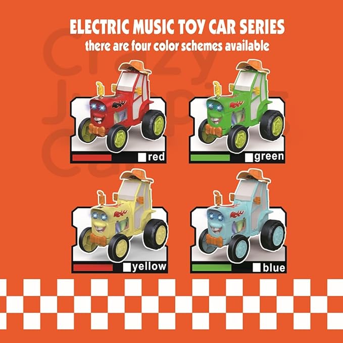 Remote Control Crazy Jumping Car 2101-A - Colorland Toys