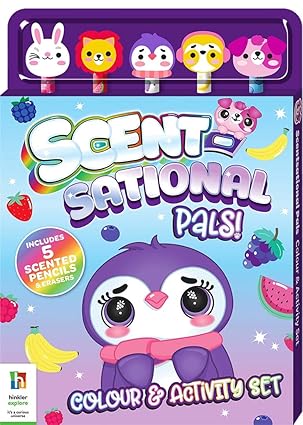 Hinkler Scentsational Pals Colour & Activity Set 945793 - Colorland Toys