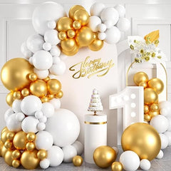 Decorative Balloons White 50pcs TR126050