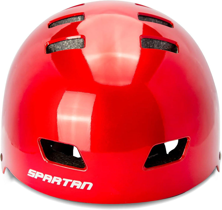 Spartan Mirage Jr Skate Helmet - Satin Red S/M-53-56 cm SP-9088 — image 3