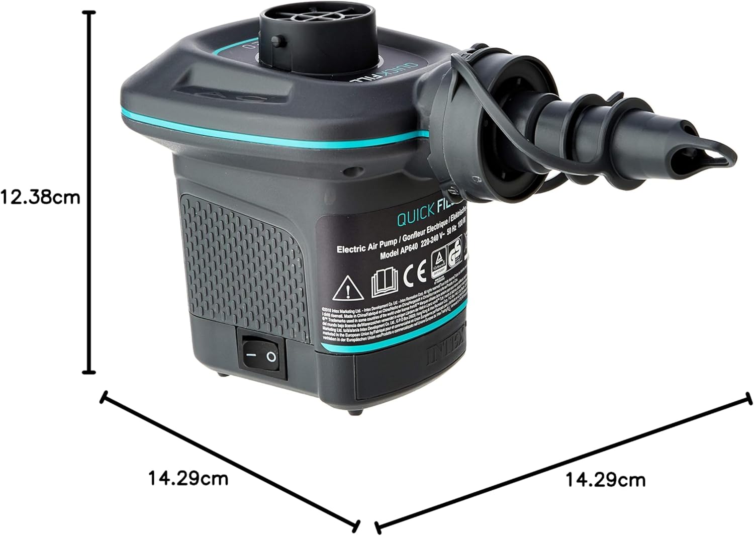 Intex Quick Fill Indoor Electric Pump 66640BS