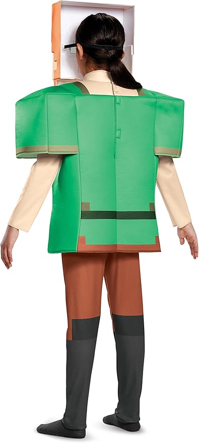 Costume Child Minecraft Alex Deluxe Dress Up 7-8