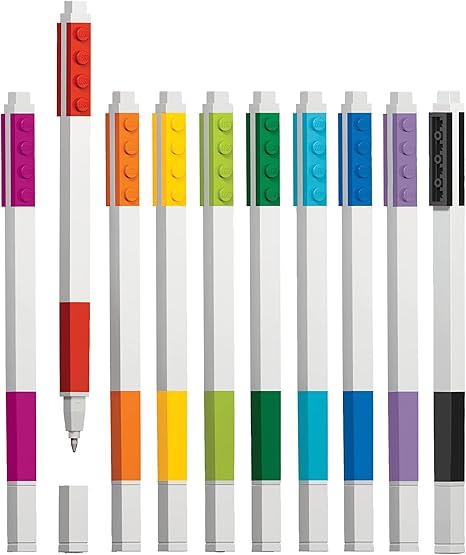 LEGO IQ Gel Pens 10-Pack IQ-53100 - Colorland Toys