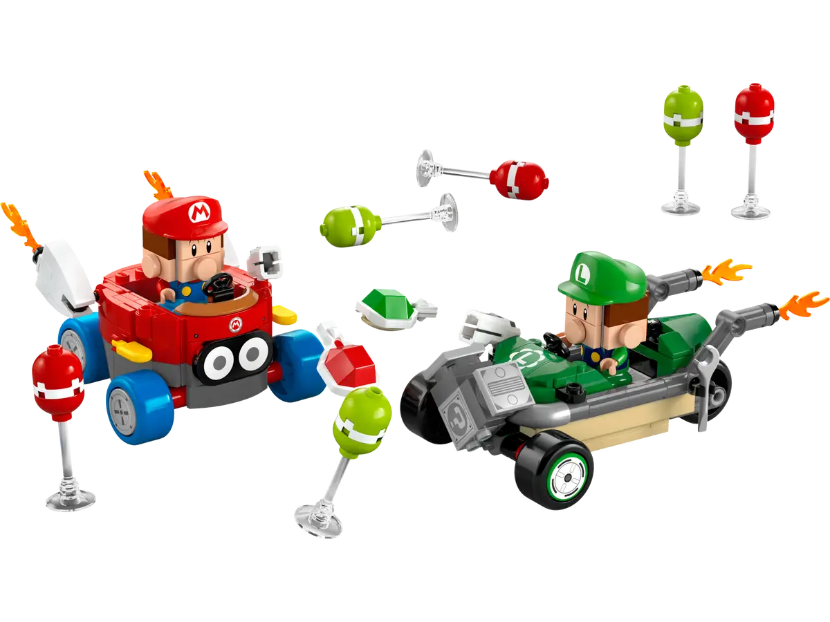 LEGO Mario Kart – Baby Mario VS Baby Luigi 6526945/72034