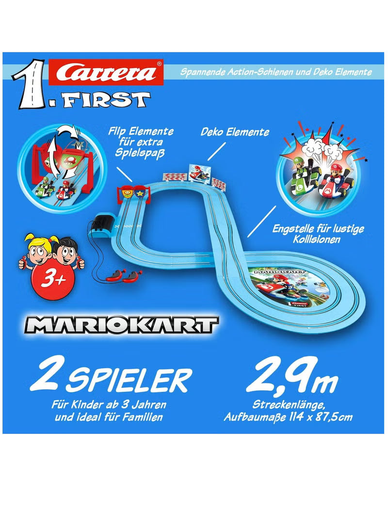 Carrera First Mario Kart Race Track  Mario vs Luigi 63028 - Colorland Toys