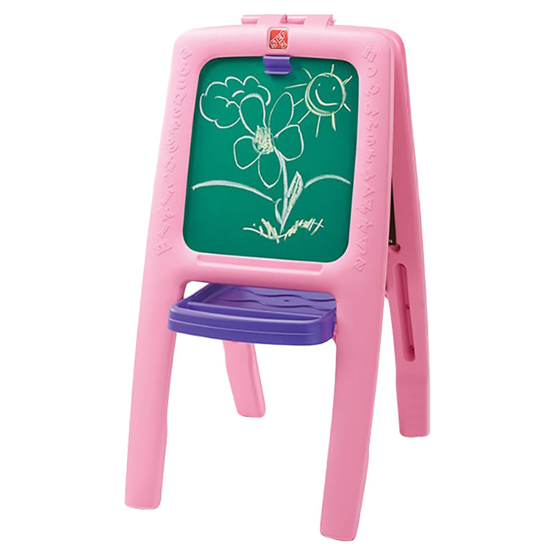 Step2 Easel for Two Learning and Educational Toy Pink 799900 - Colorland Toys