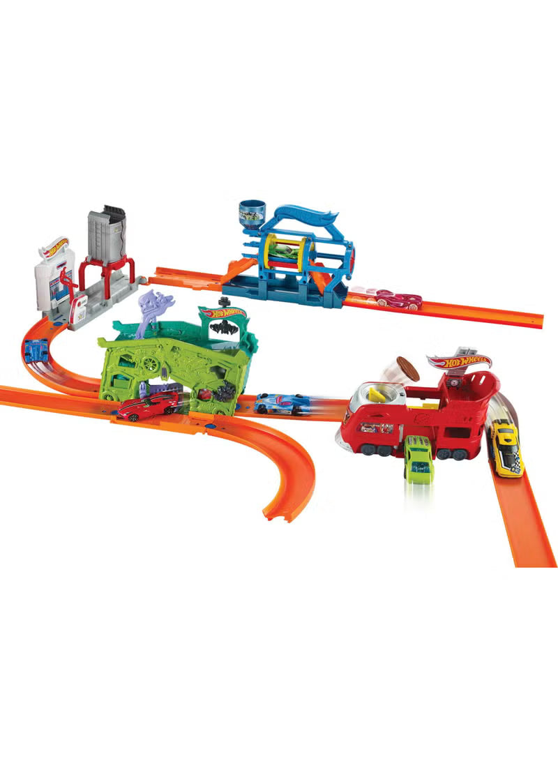 Hot Wheels City Fold-Out Playset Asstd. FJN34 - Colorland Toys