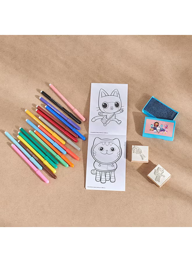 Multiprint Gabby's Dollhouse Felt Tip Pens 36pcs 571174