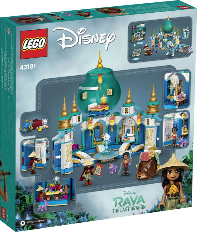 LEGO Disney Princess Raya and The Heart Palace 43181 - Colorland Toys