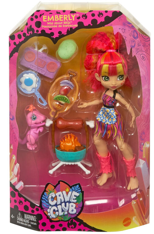 Cave Club Wild About BBQ Playset with Emberley GNL94 - Colorland Toys