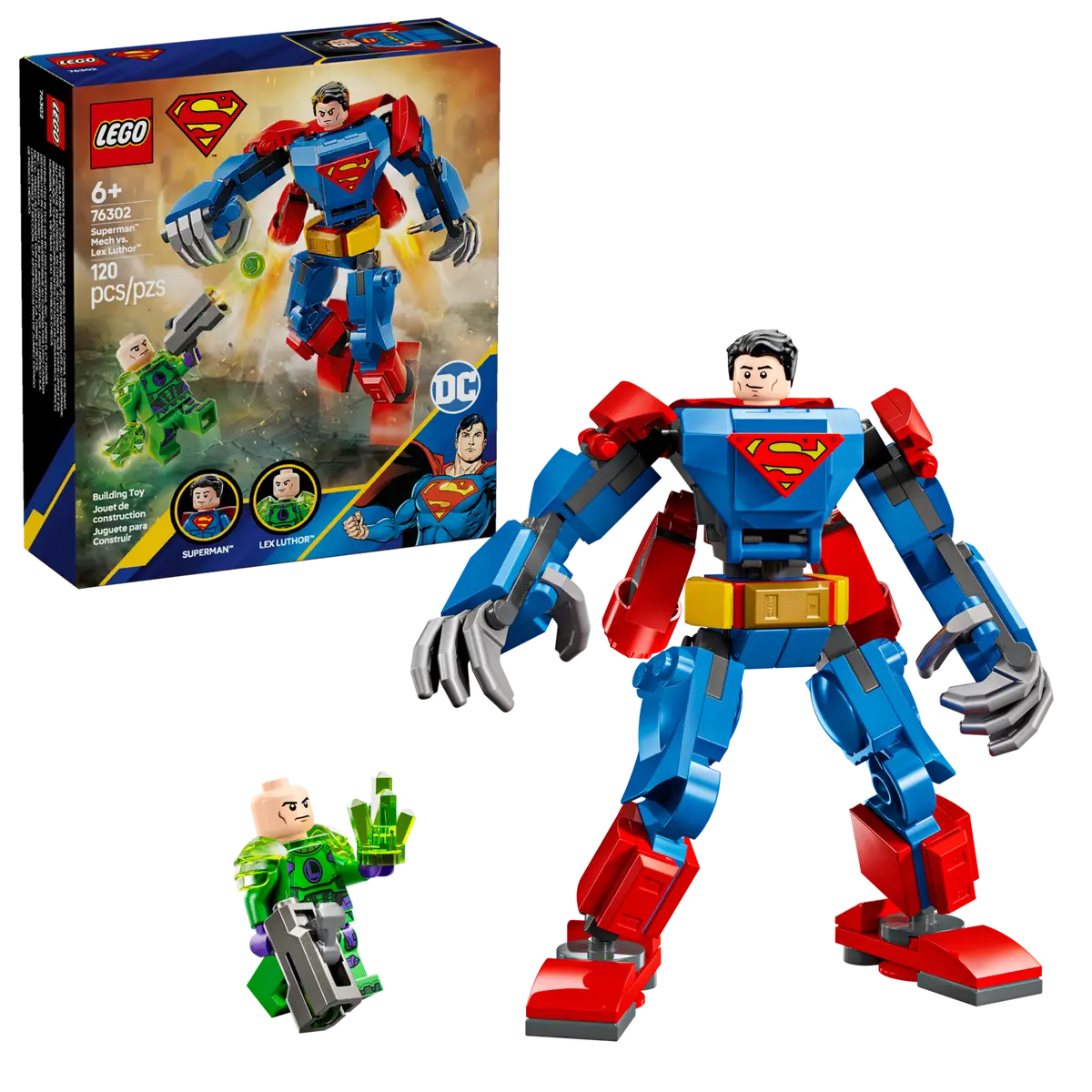 LEGO Superman Mech Vs Lex Luthor V29 6527574/76302