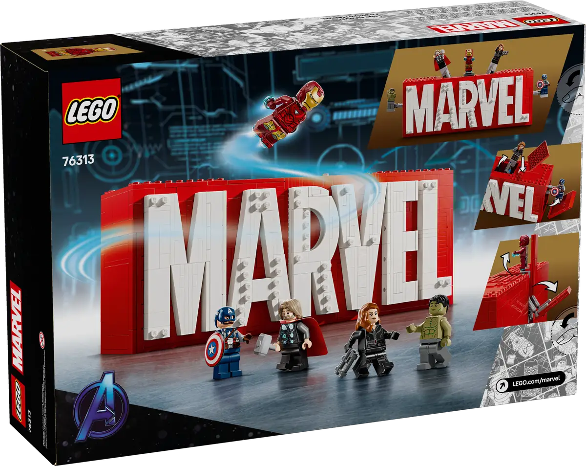 LEGO Marvel Logo & Minifigures V29 6527594/76313