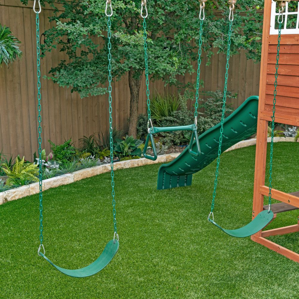 Kidkraft Boulder Bluff 2-in-1 Wooden Swing Set F29315 - Colorland Toys