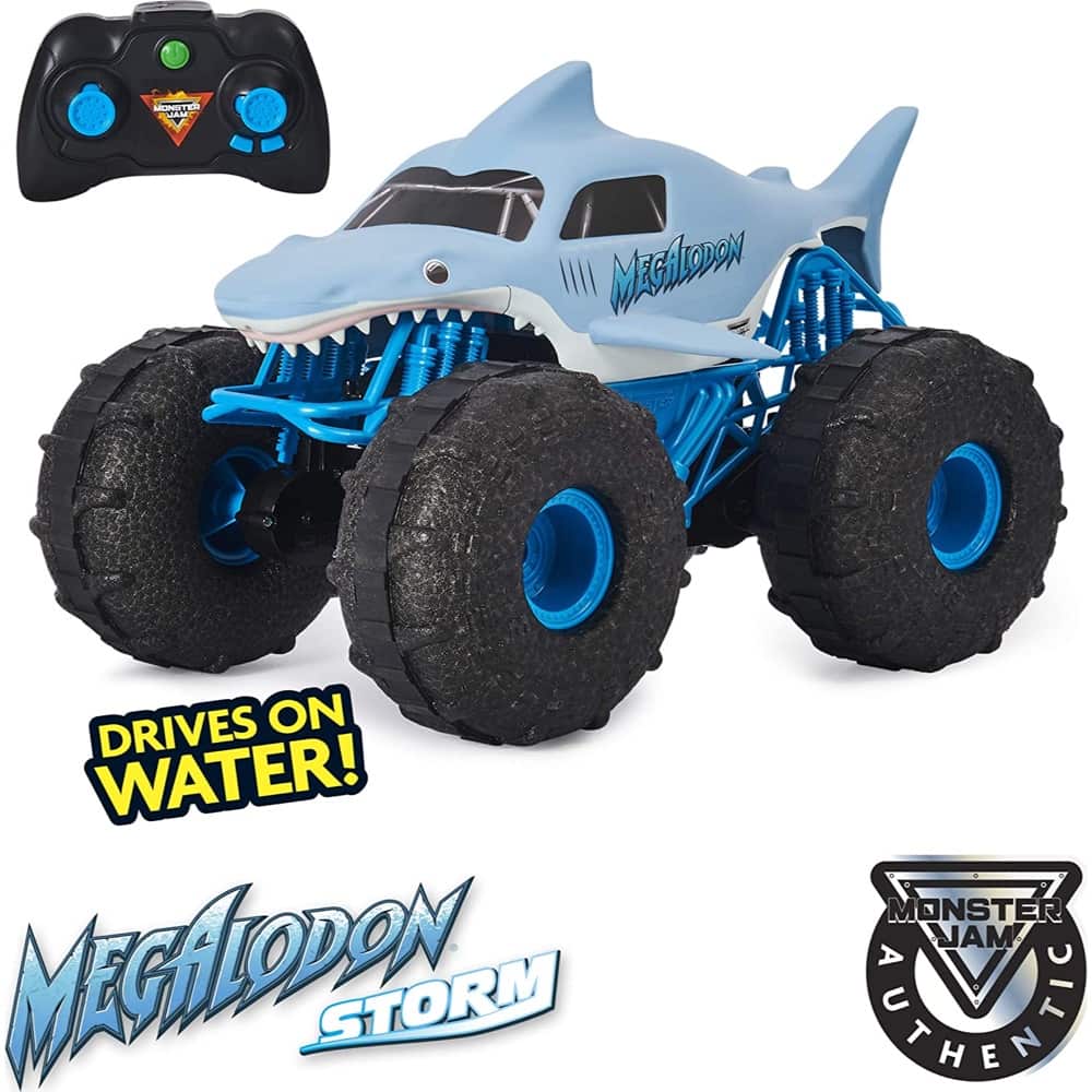 Monster Jam Radio Control 1-15 Megalodon Storm Thrasher Truck 6056227 - Colorland Toys