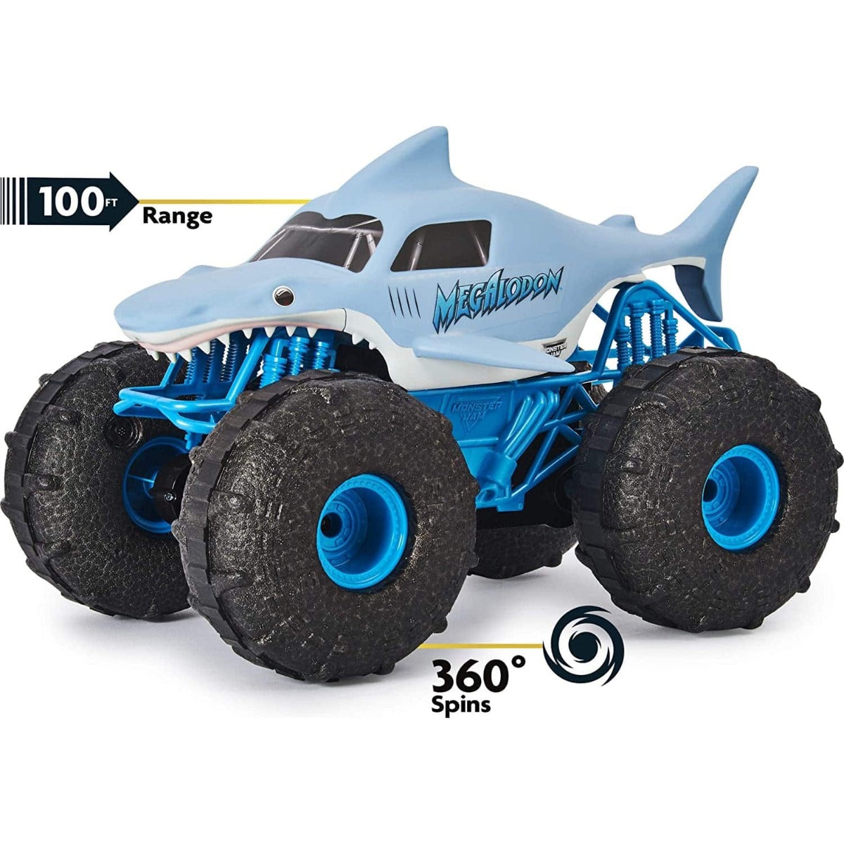 Monster Jam Radio Control 1-15 Megalodon Storm Thrasher Truck 6056227 - Colorland Toys