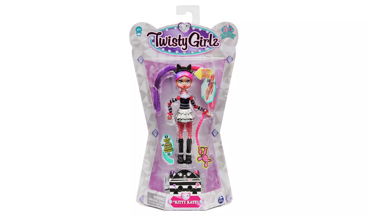 Twisty Girlz Transforming Doll Kitty Katt 6059393 - Colorland Toys