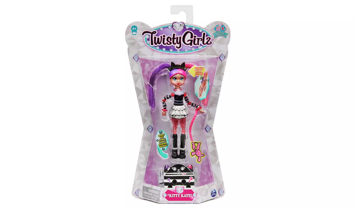 Twisty Girlz Transforming Doll Kitty Katt 6059393 - Colorland Toys