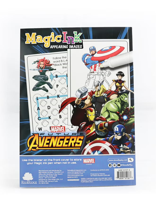 Skoodles Marvel Future Avengers Magic Ink Book