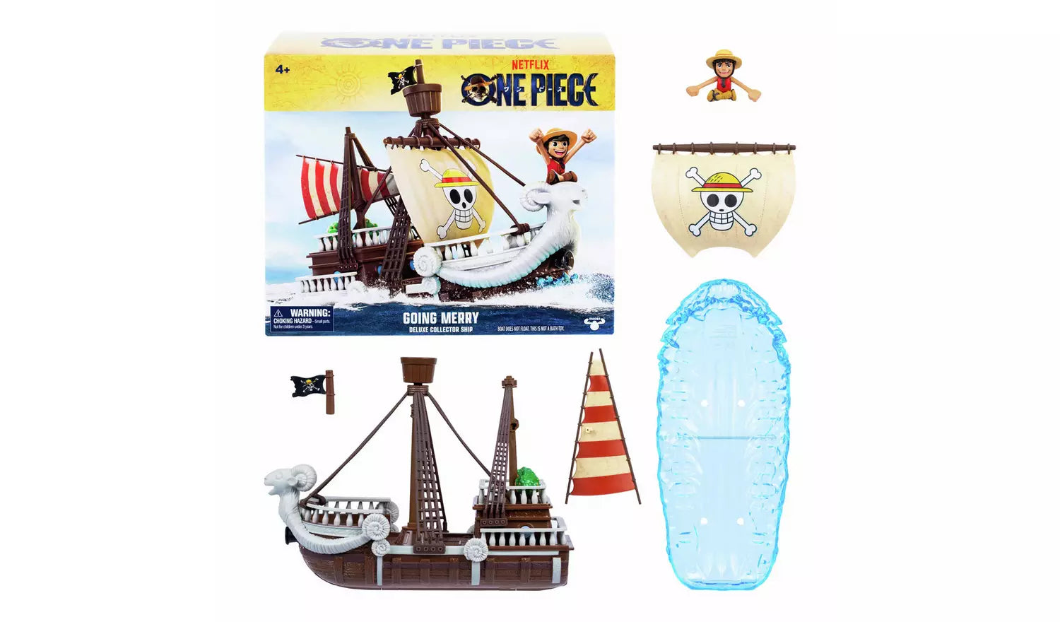 One Piece Going Merry Deluxe Collector Ship 63311 - Colorland Toys