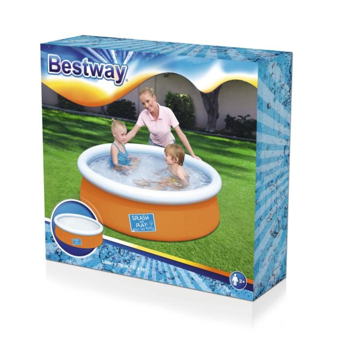 Bestway My First Fast Set Pool 1.52mx 38cm Assorted 57241 - Colorland Toys