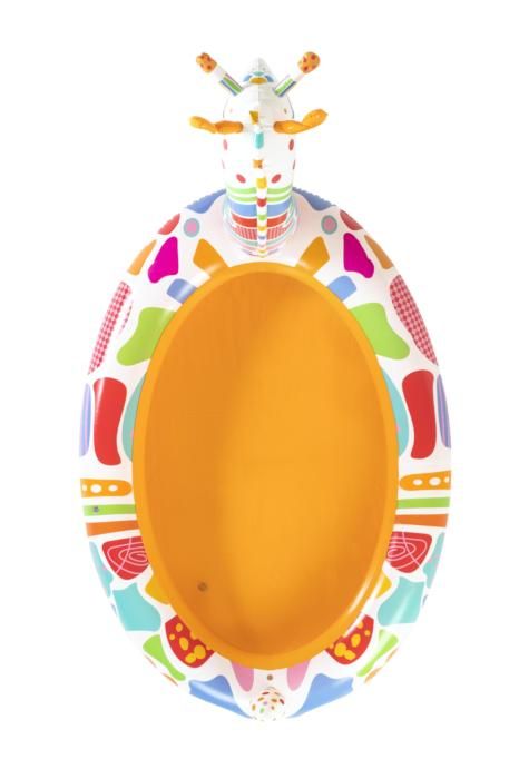 Bestway Groovy Giraffe Sprayer Pool 89x62x50 inch 53089 - Colorland Toys