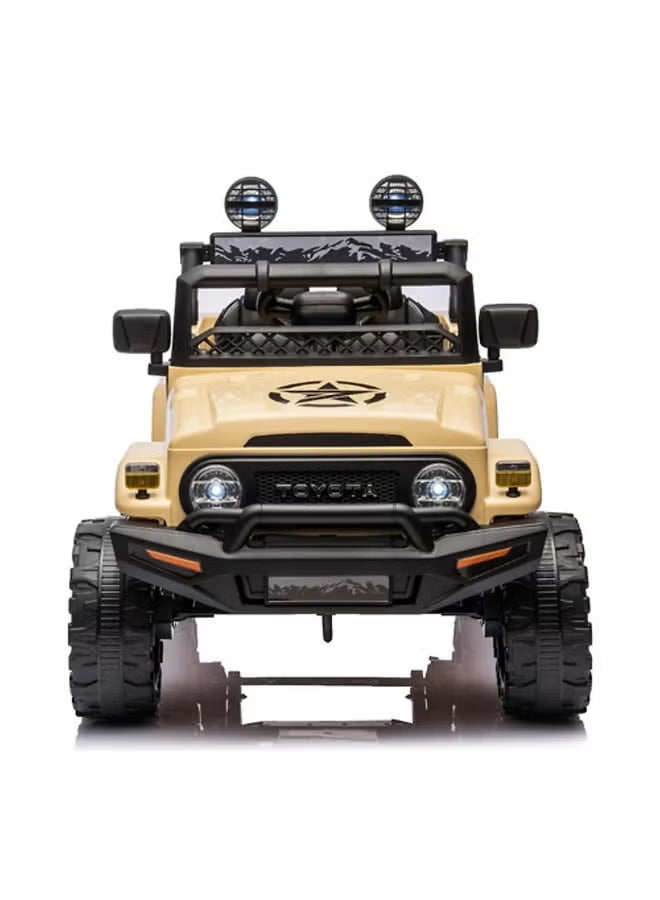 Toyota FJ Cruiser 12V 2M EVA Khaki JJ2099 - Colorland Toys