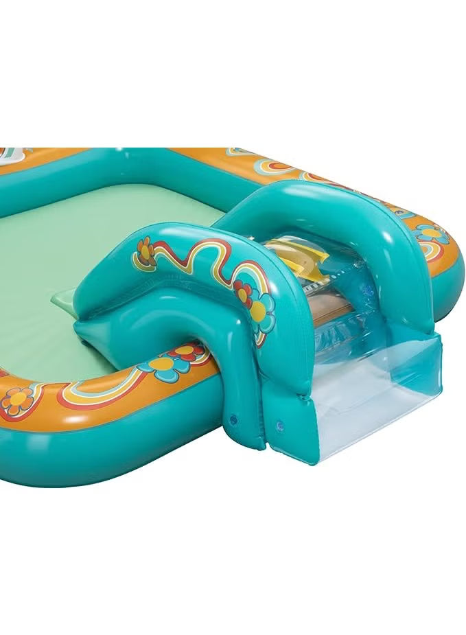 Bestway Retro Groove Play Centre 193cm x 152cm x 74cm 53164