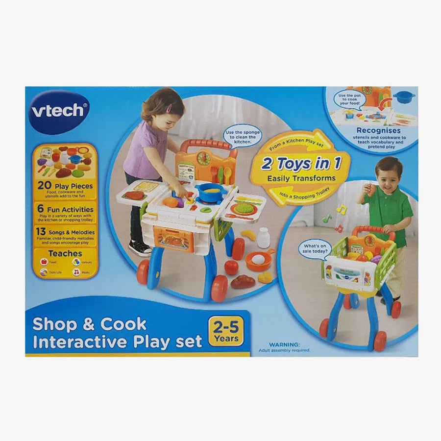 VTech 2-in-1 Shop and Cook Playset – VT80-141850