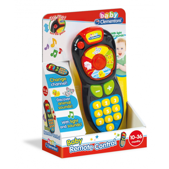 Clementoni Battery Operated Baby Remote Control 17180 - Colorland Toys