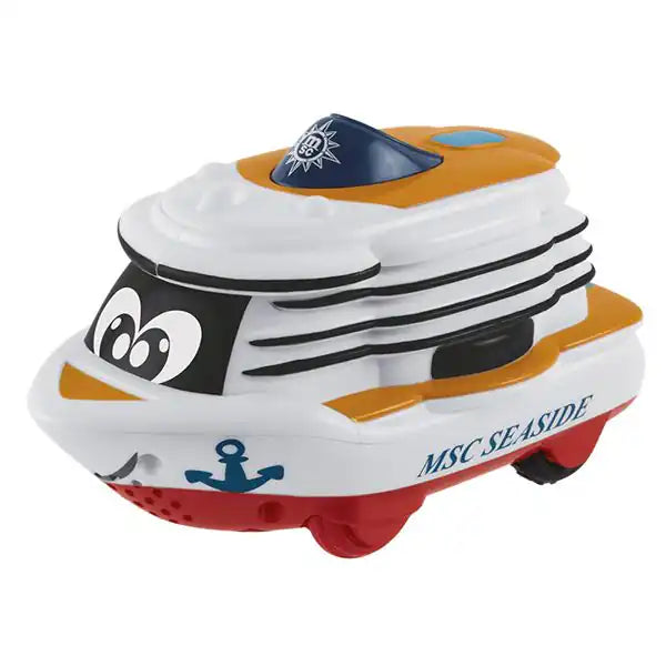 Chicco Turbo Touch MSC Seaside Navy Boat - Colorland Toys