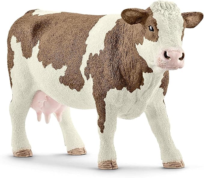 Schleich Simmental Cow 13801 - Colorland Toys