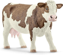 Schleich Simmental Cow 13801 - Colorland Toys