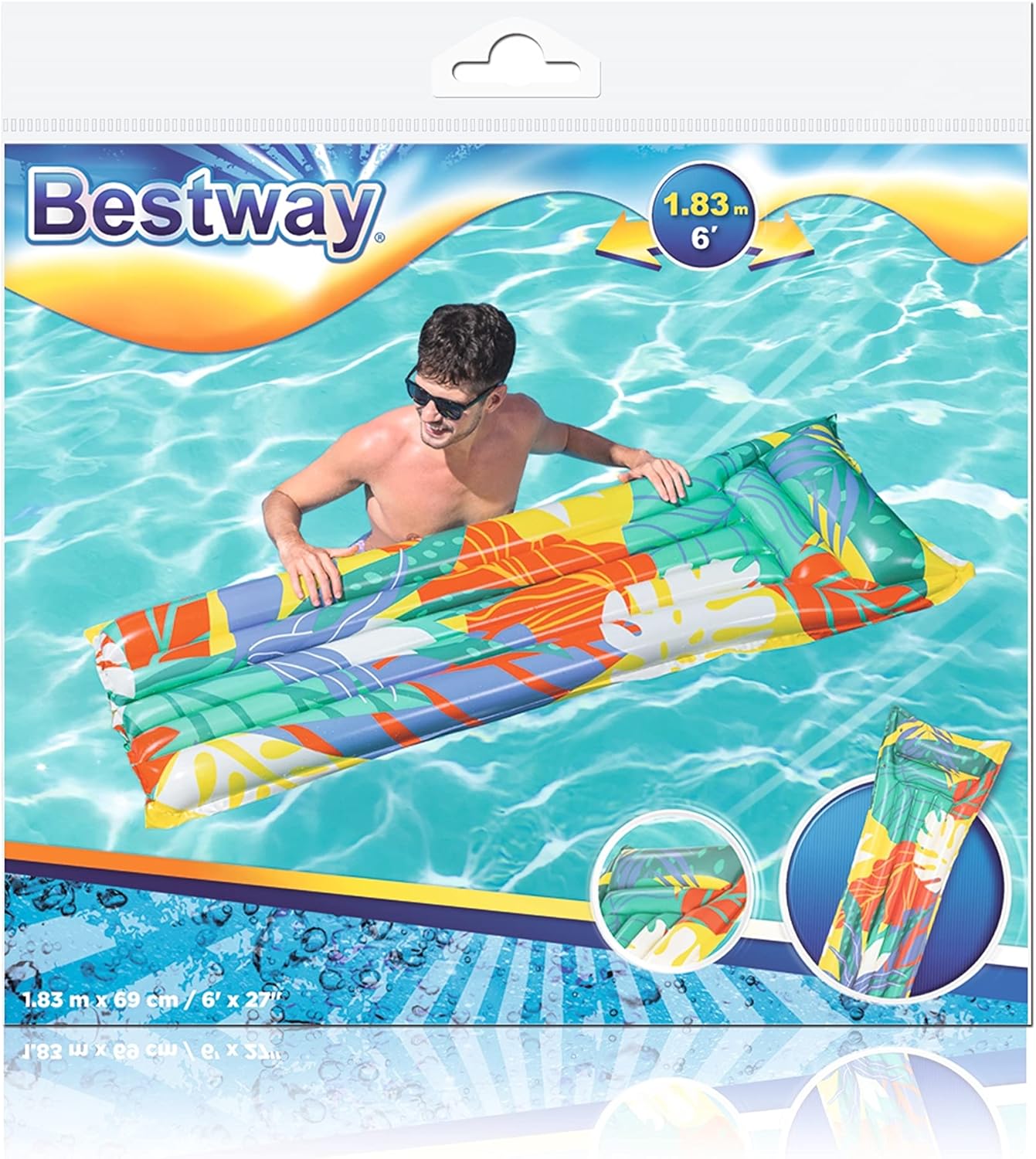 Bestway® Fashion Floating Mat 44033 - Colorland Toys