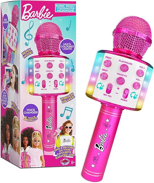 Barbie Bright Voice Master Microphone Pack-12 BRB202314