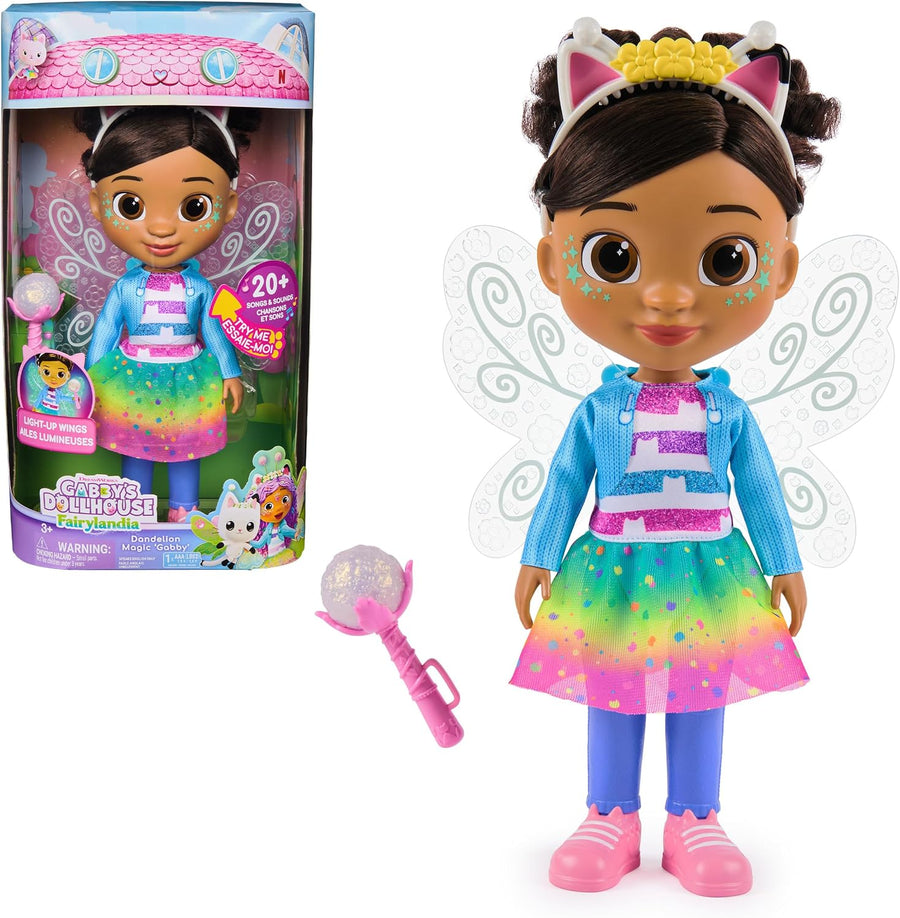 Gabby's Doll House Fairyriffic Dandelion Magic Gabby Doll 6076266 — image 1