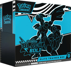 Pokemon TCG Scarlet & Violet 10.5 Black Bolt Elite Trainer Box Zekrom 10-10037-112
