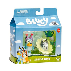 Bluey S13 Figure 2Pk Spring Time Bluey & Muffin 18913