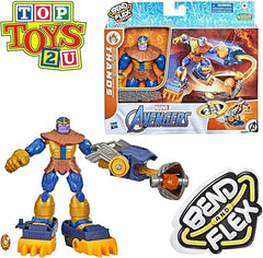 Marvel Avengers: Iron Patriot vs Thanos Bend and Flex Action E9197