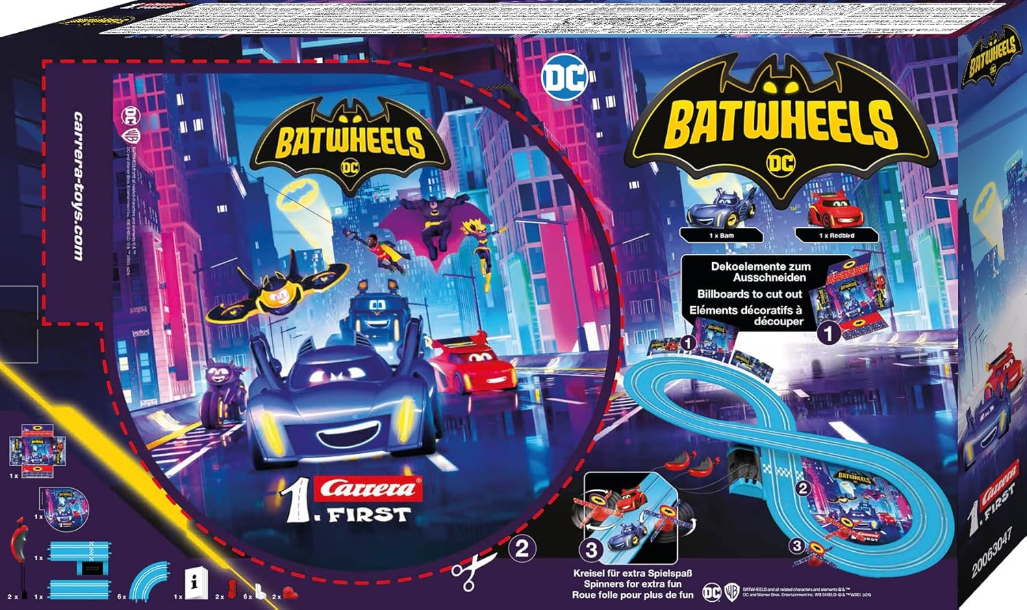 Carrera First Year Batwheels Time For Action 63047