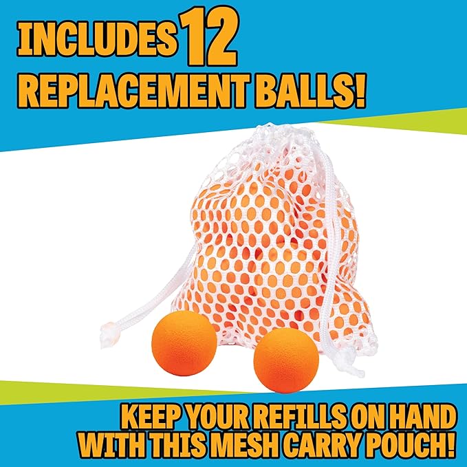 Power Popper Atomic Refill Balls Orange HW-54000