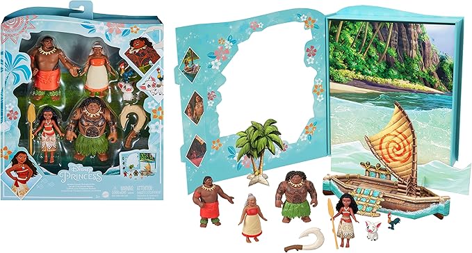 Disney Princess Small Doll - Moana Story Set Pack HLW90 - Colorland Toys