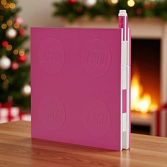 LEGO IQ Locking Notebook With Gel Pen Violet IQ-53563 - Colorland Toys