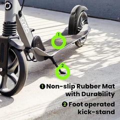 Aero Folding Scooter Grey A200