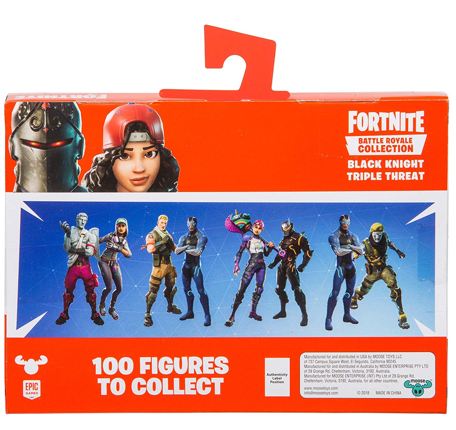 Fortnite Epic Games Battle Royale Collection Black Knight/Triple Treat 63531