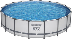 Bestway Steel Pro Max Round Frame Pool 5.49m x 1.22m 56462