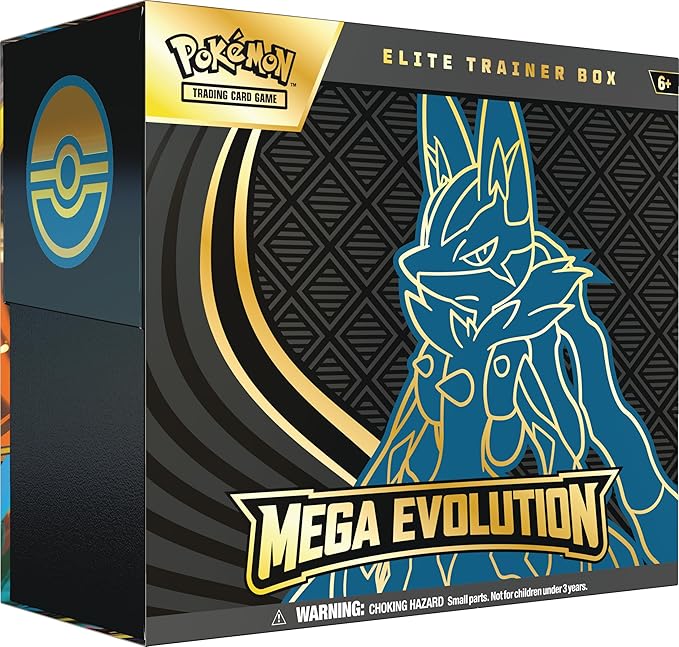 Pokemon TCG Mega Evolution Elite Trainer Box - Asstd. 10-10047-101