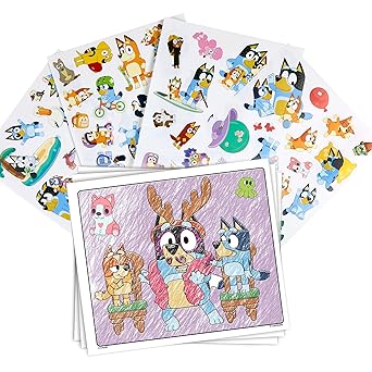 Crayola Color & Sticker - Bluey